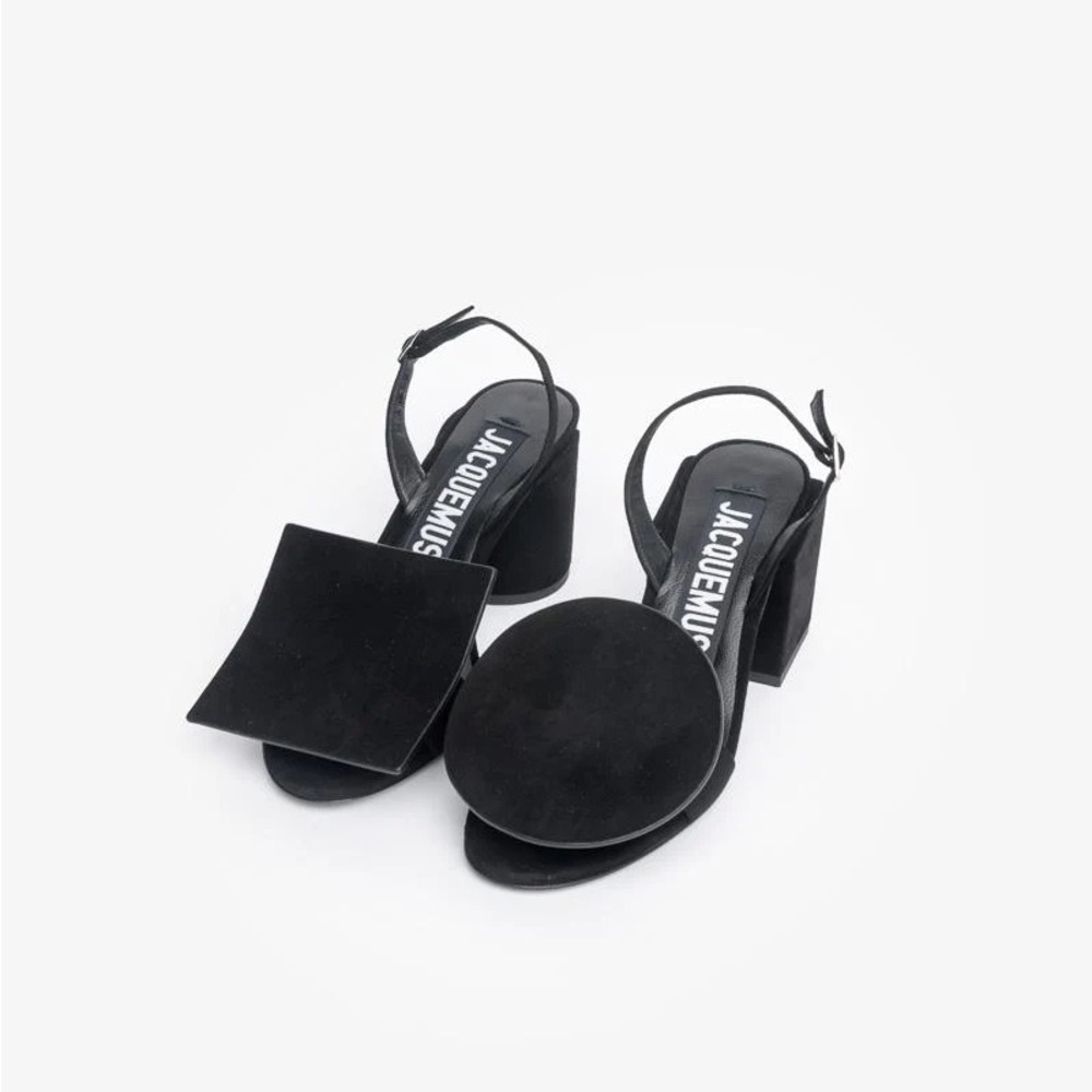 Jacquesmus heel sandals — never worn, like new